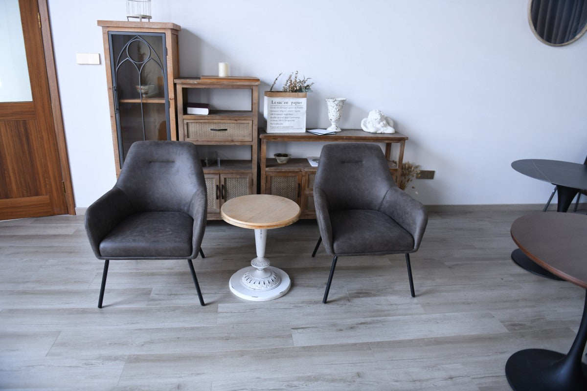 DINING CHAIR - VINTAGE BROWN