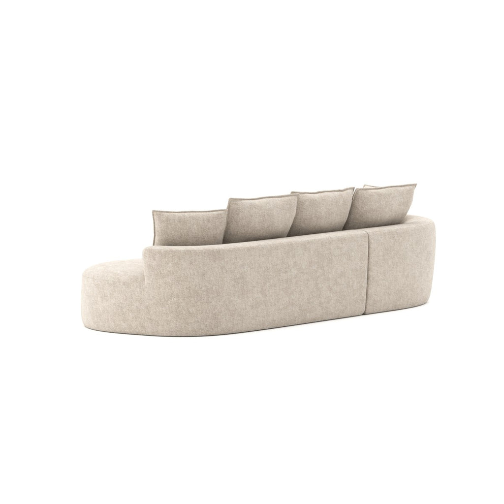 SECTIONAL - BEIGE