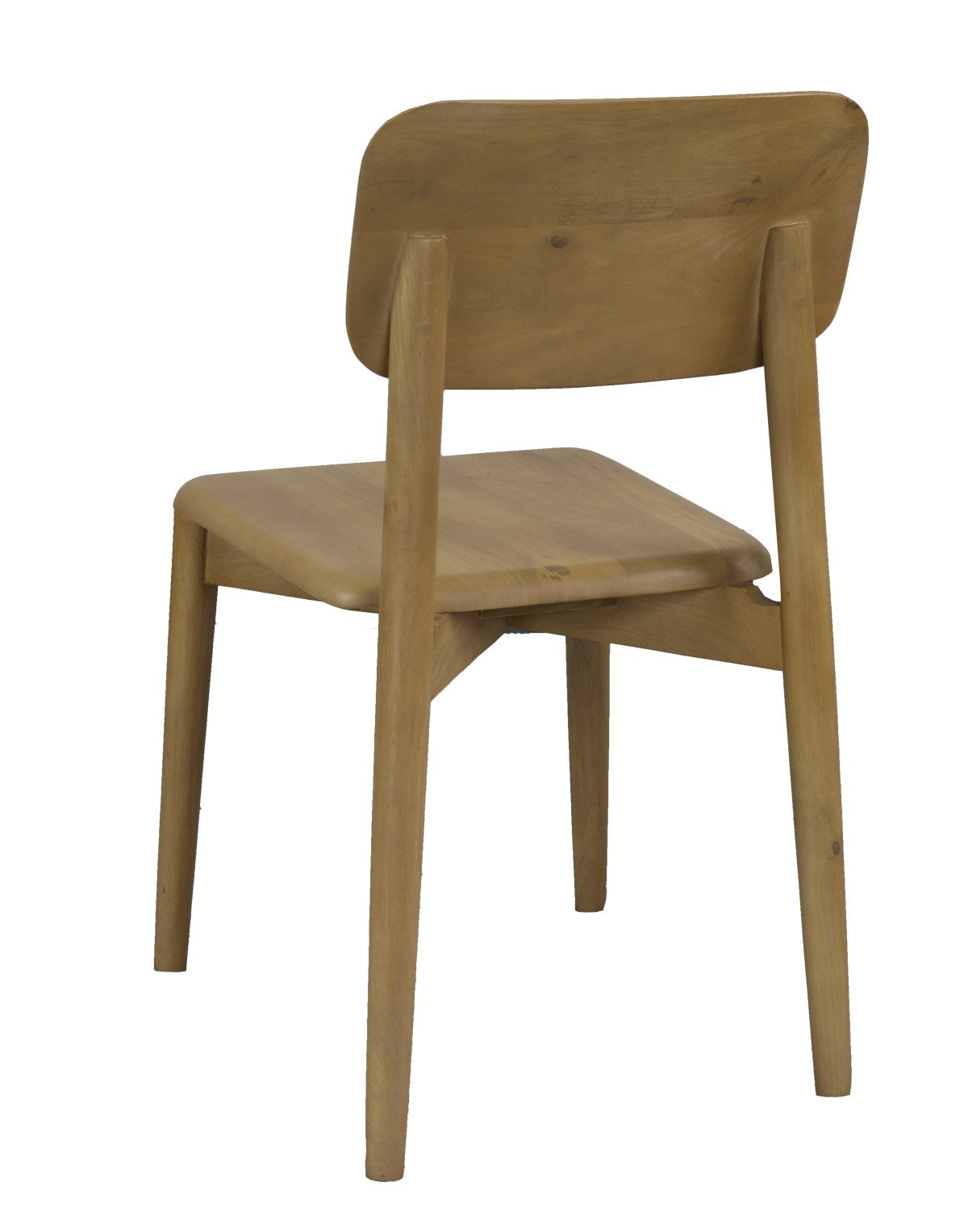 DINING CHAIR, SET OF 2 - OAK