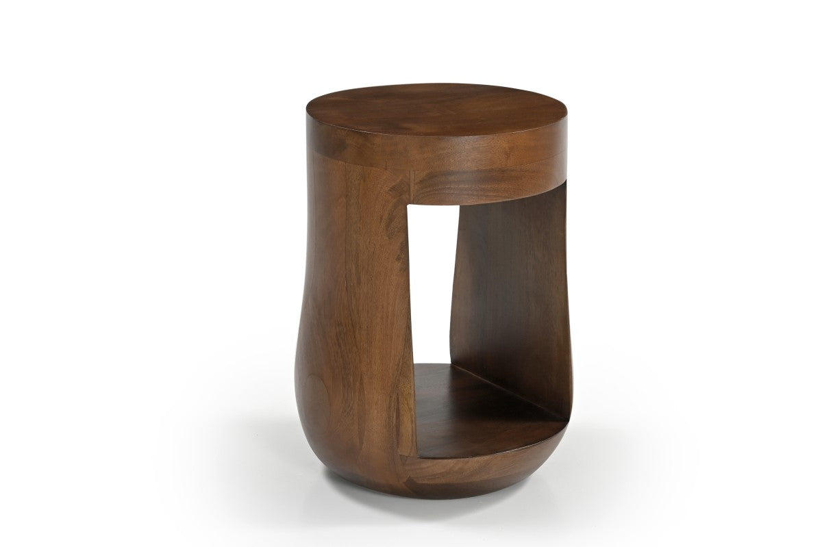 ACCENT TABLE - WALNUT