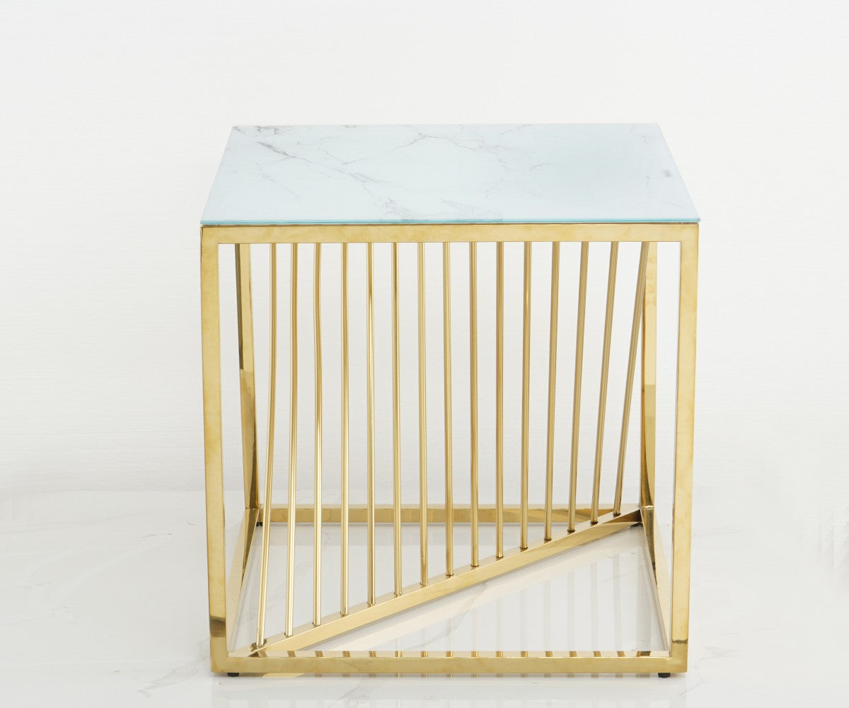 SIDE TABLE - GOLD