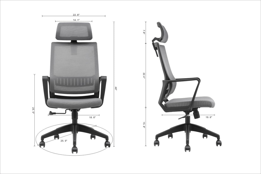 OFFICE CHAIR - GREY