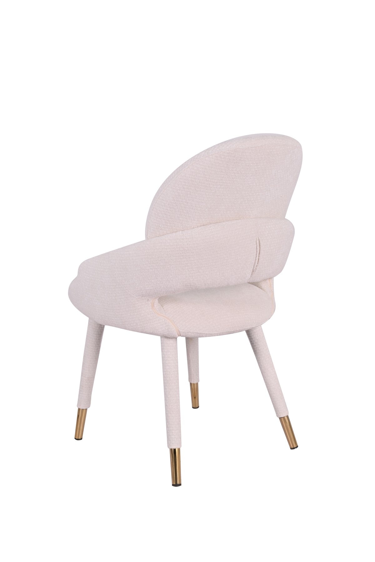 DINING CHAIR, SET OF 2 - BEIGE