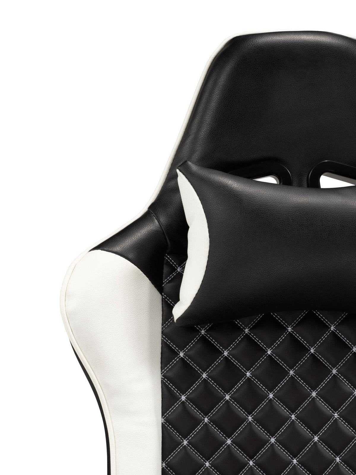 GAMING CHAIR - BLACK/WHITE