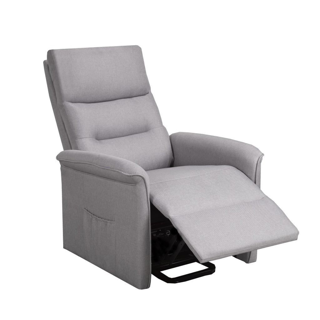 RECLINER LIFT CHAIR, LIGHT GREY
