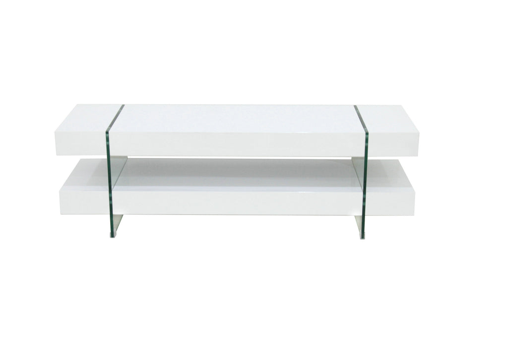 59'' TV STAND - WHITE