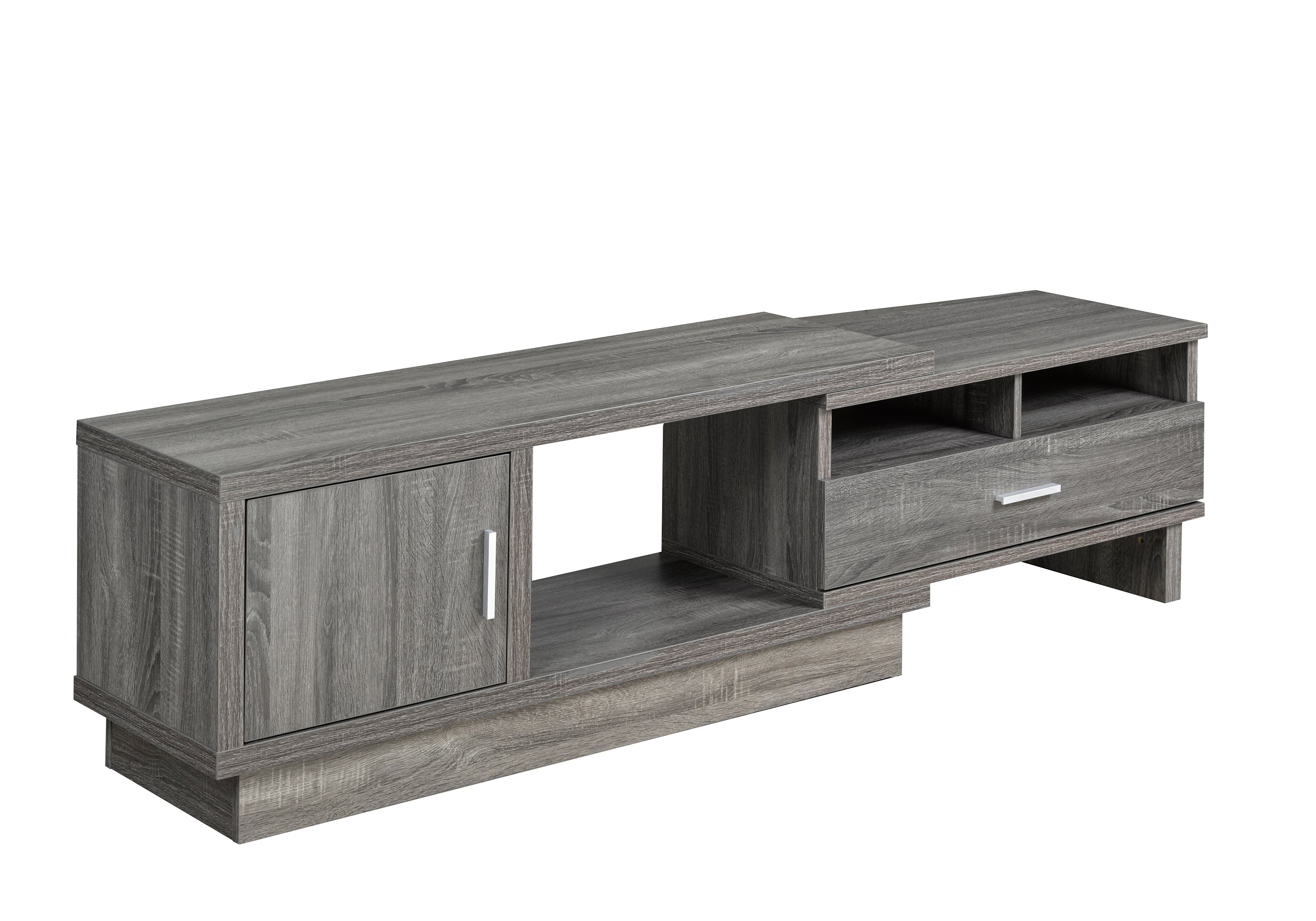 48'' EXPANDABLE TV STAND - GREY