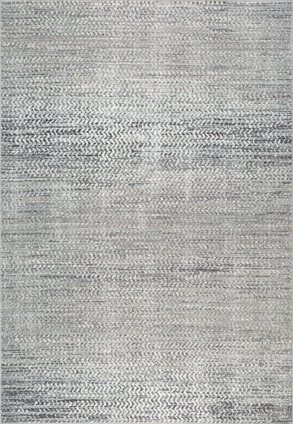 8 X 11 AREA RUG - WHITE/BEIGE