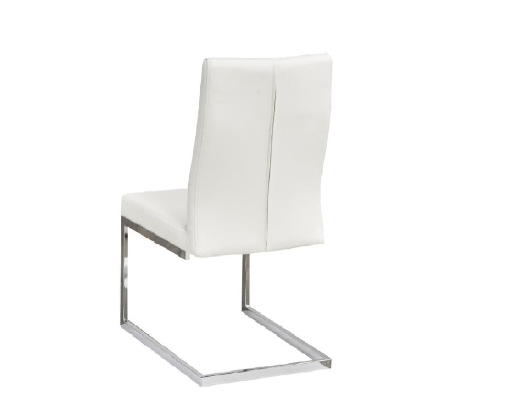 DINING CHAIR, SET OF 2 - WHITE
