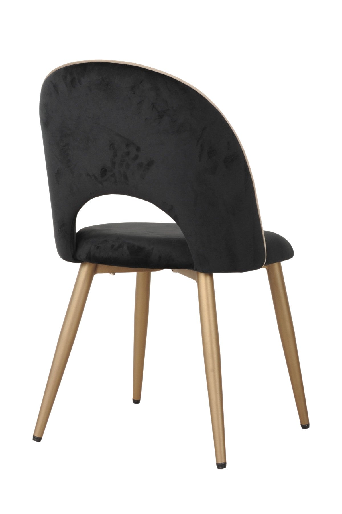 DINING CHAIR, SET OF 2 - BLACK