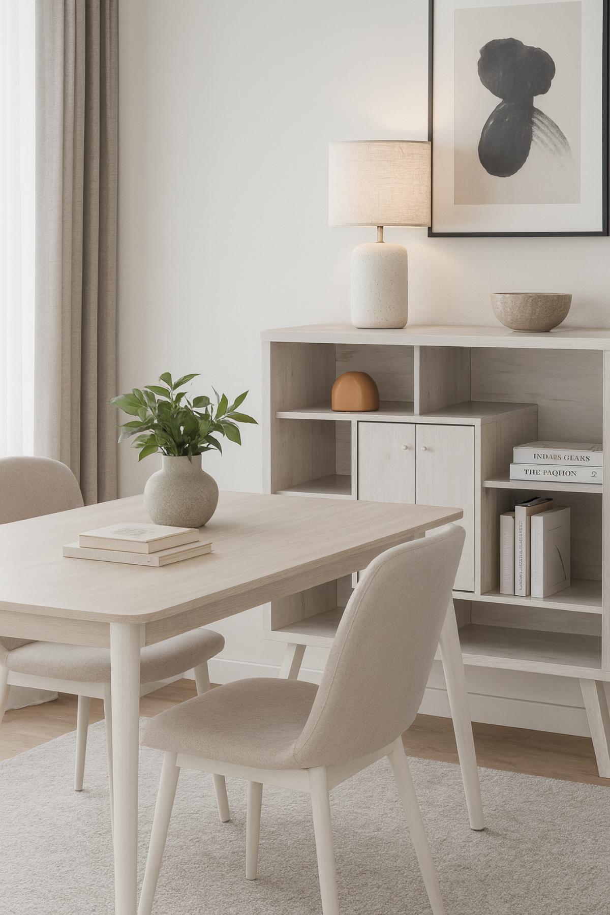 BUFFET/SERVER - WHITE OAK