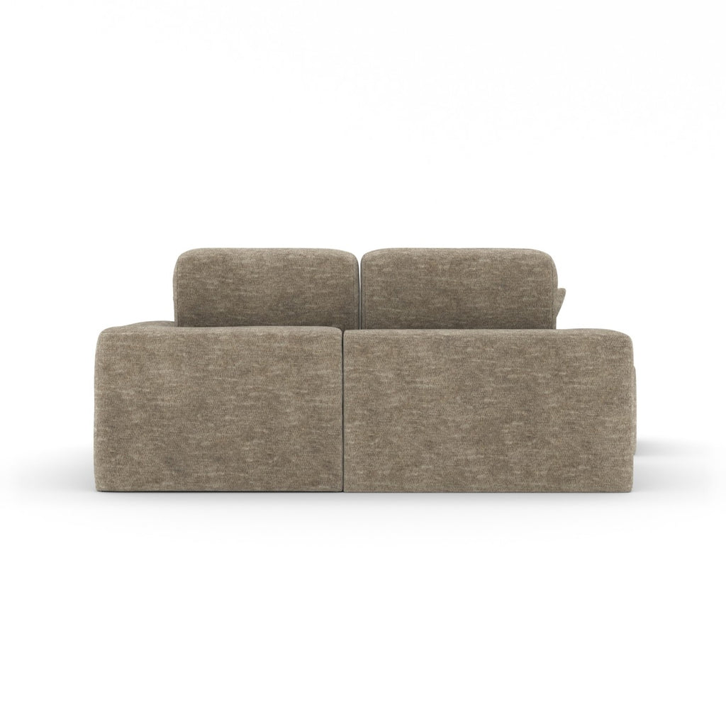 SECTIONAL W/OTTOMAN - TAUPE