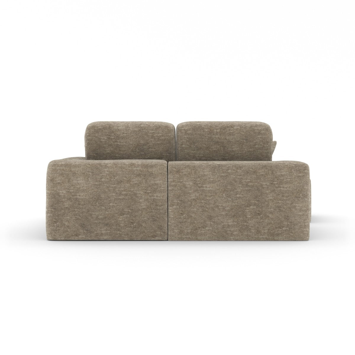 SECTIONAL W/OTTOMAN - TAUPE