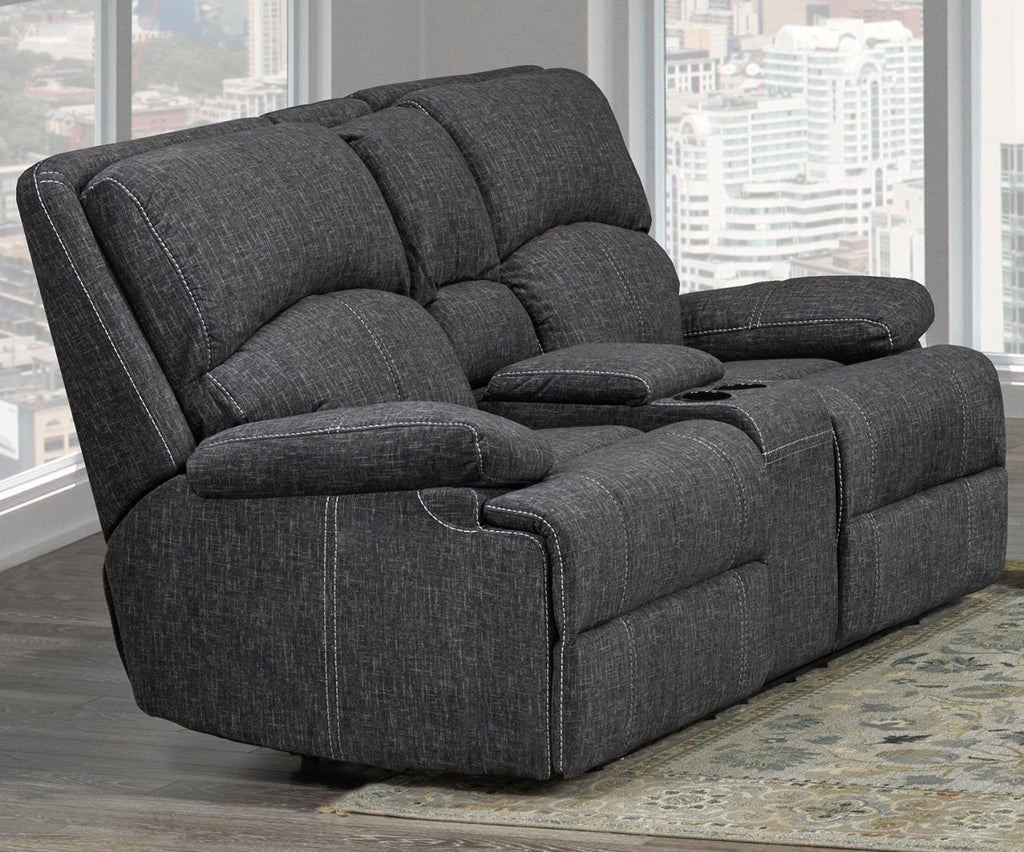 RECLINER LOVESEAT - GREY