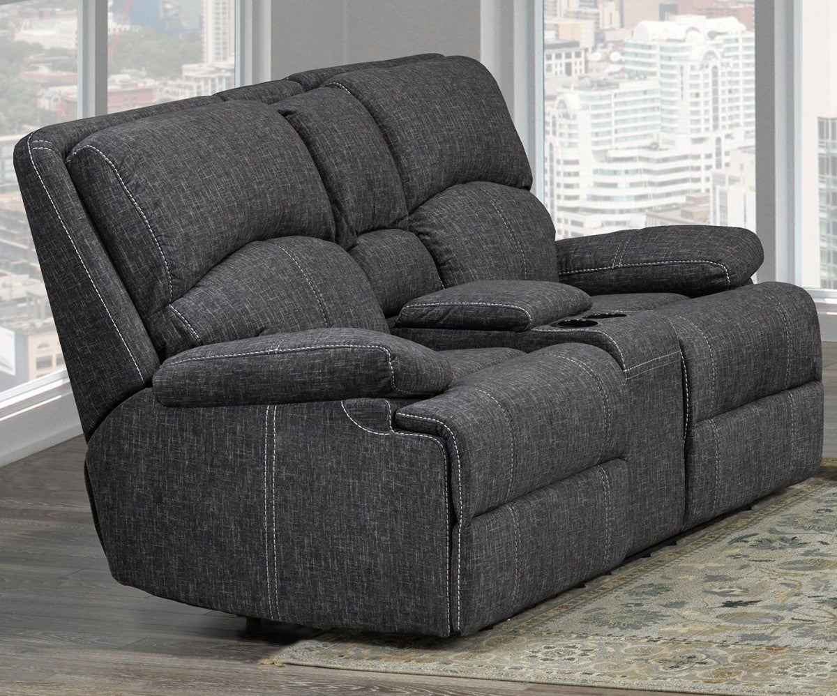 RECLINER LOVESEAT - GREY