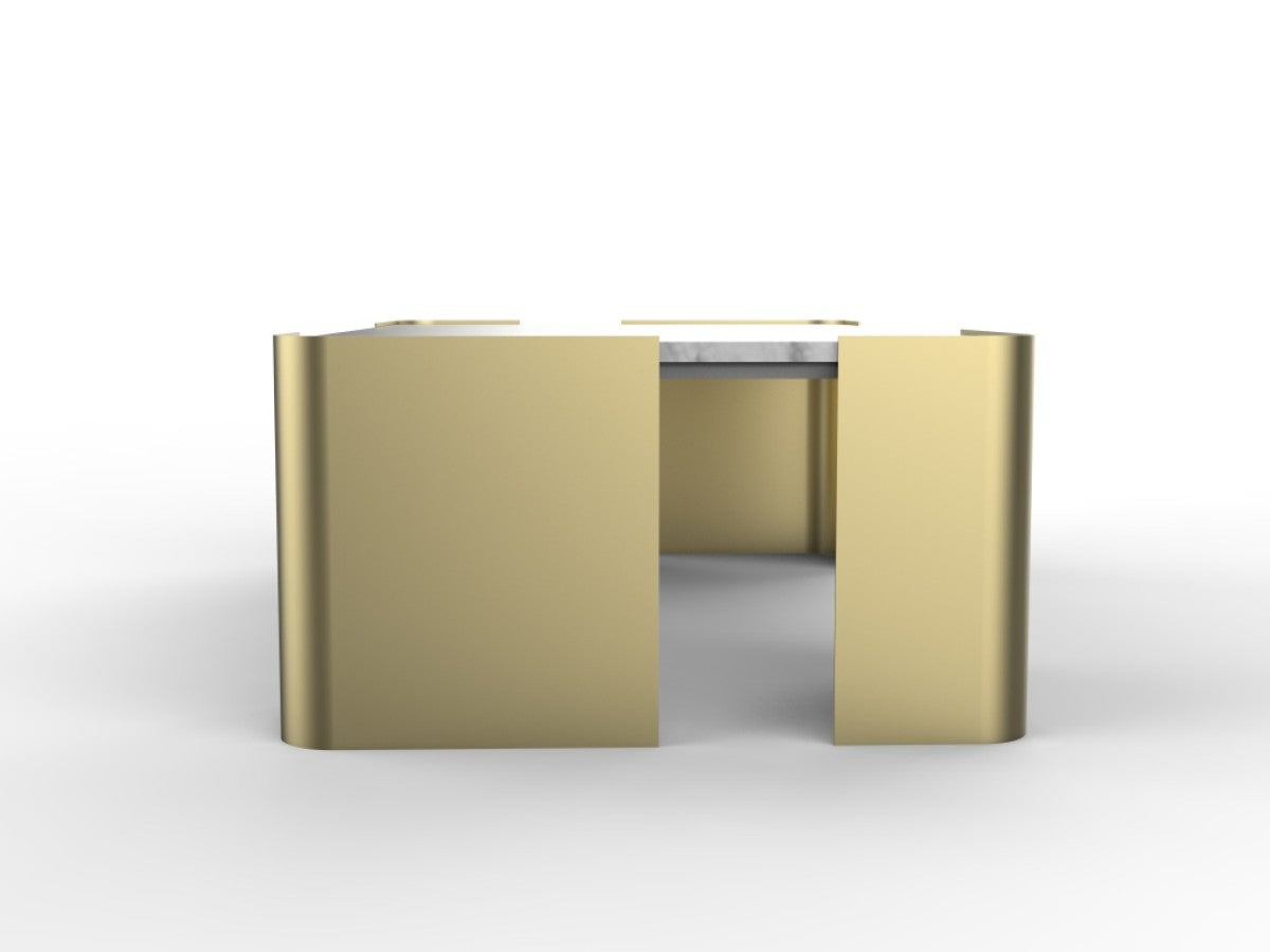 COFFEE TABLE, GOLD