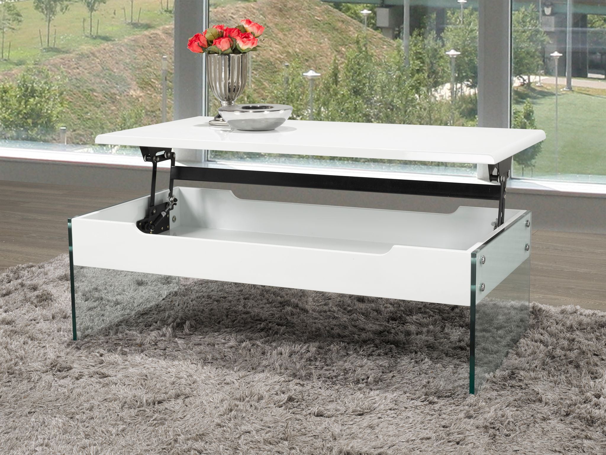 COFFEE TABLE - WHITE