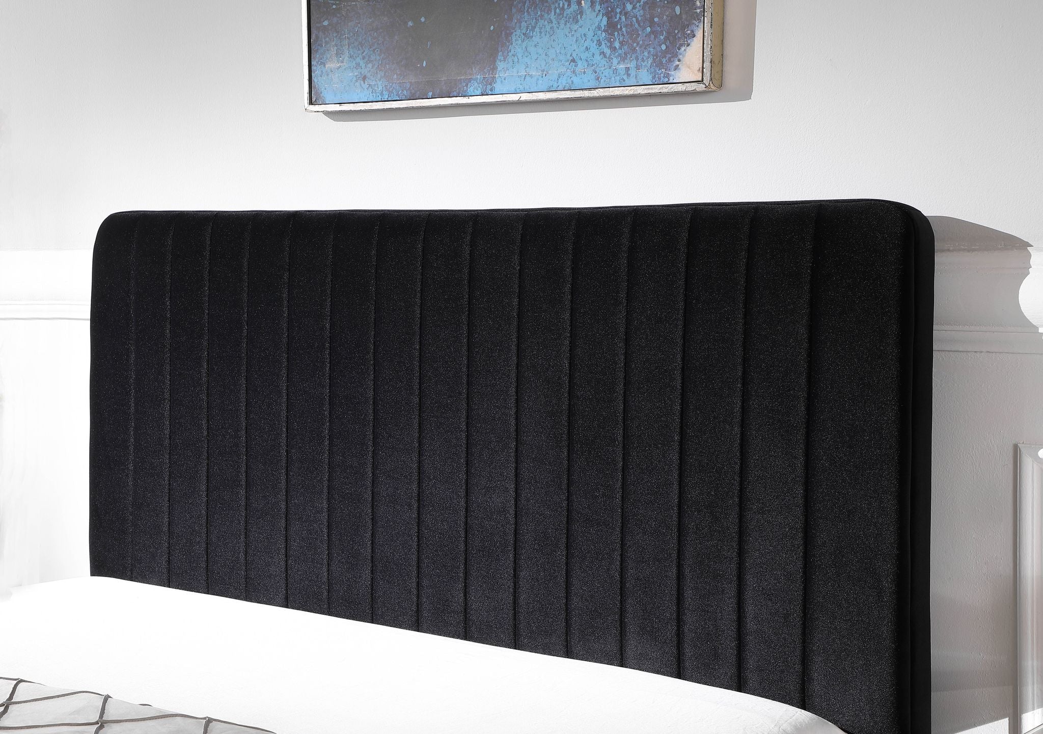 QUEEN PLATFORM BED - BLACK