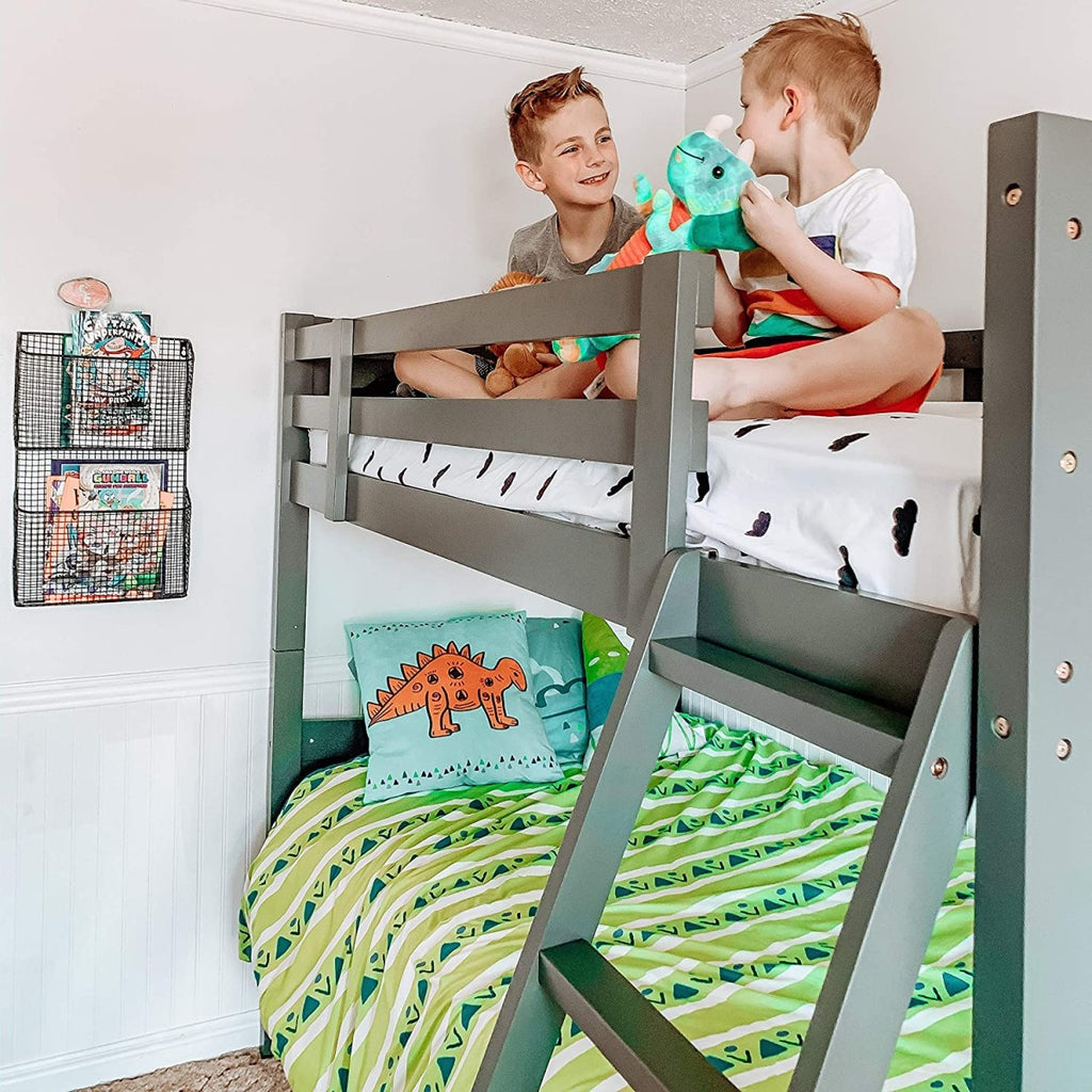 TWIN BUNK BED - GREY