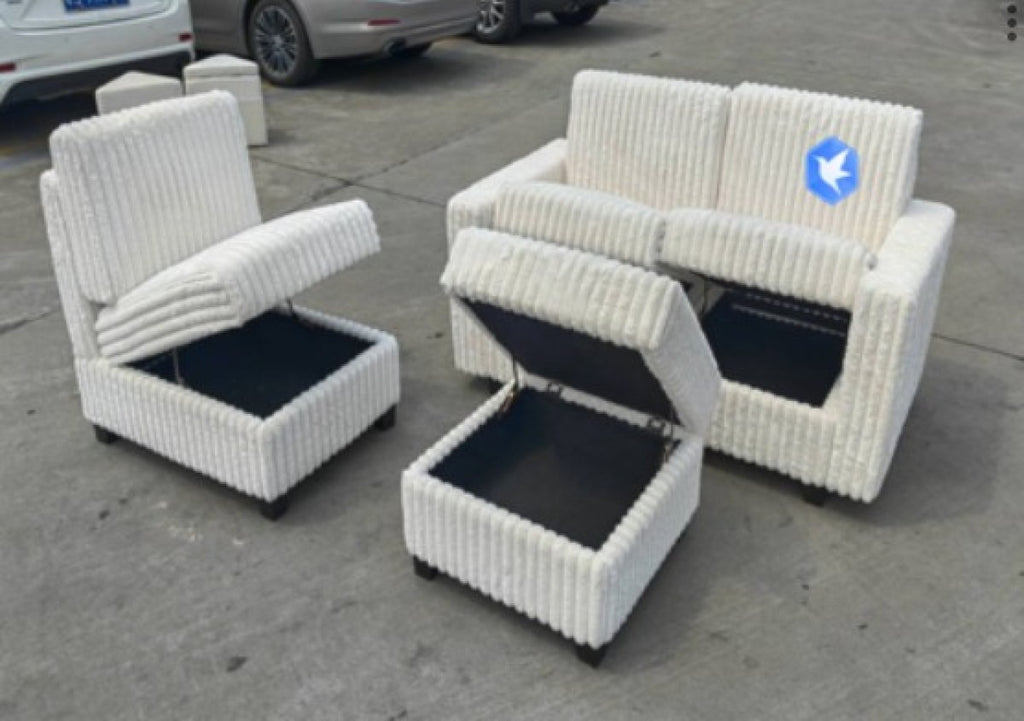 MODULAR SECTIONAL - BROWN