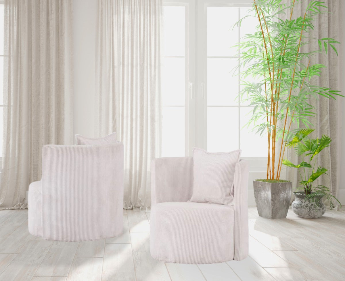 ACCENT CHAIR - WHITE