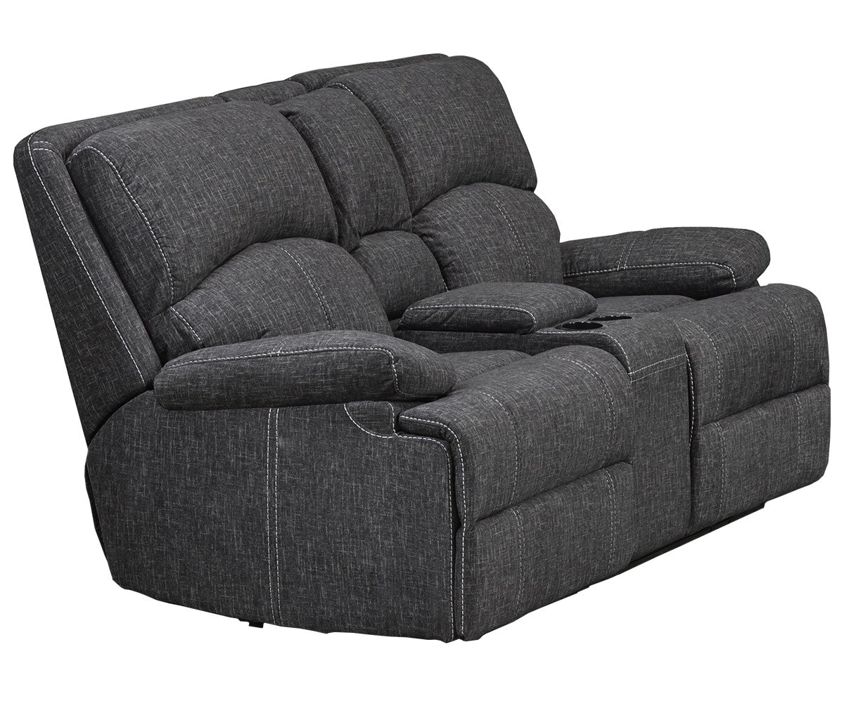 RECLINER LOVESEAT - GREY