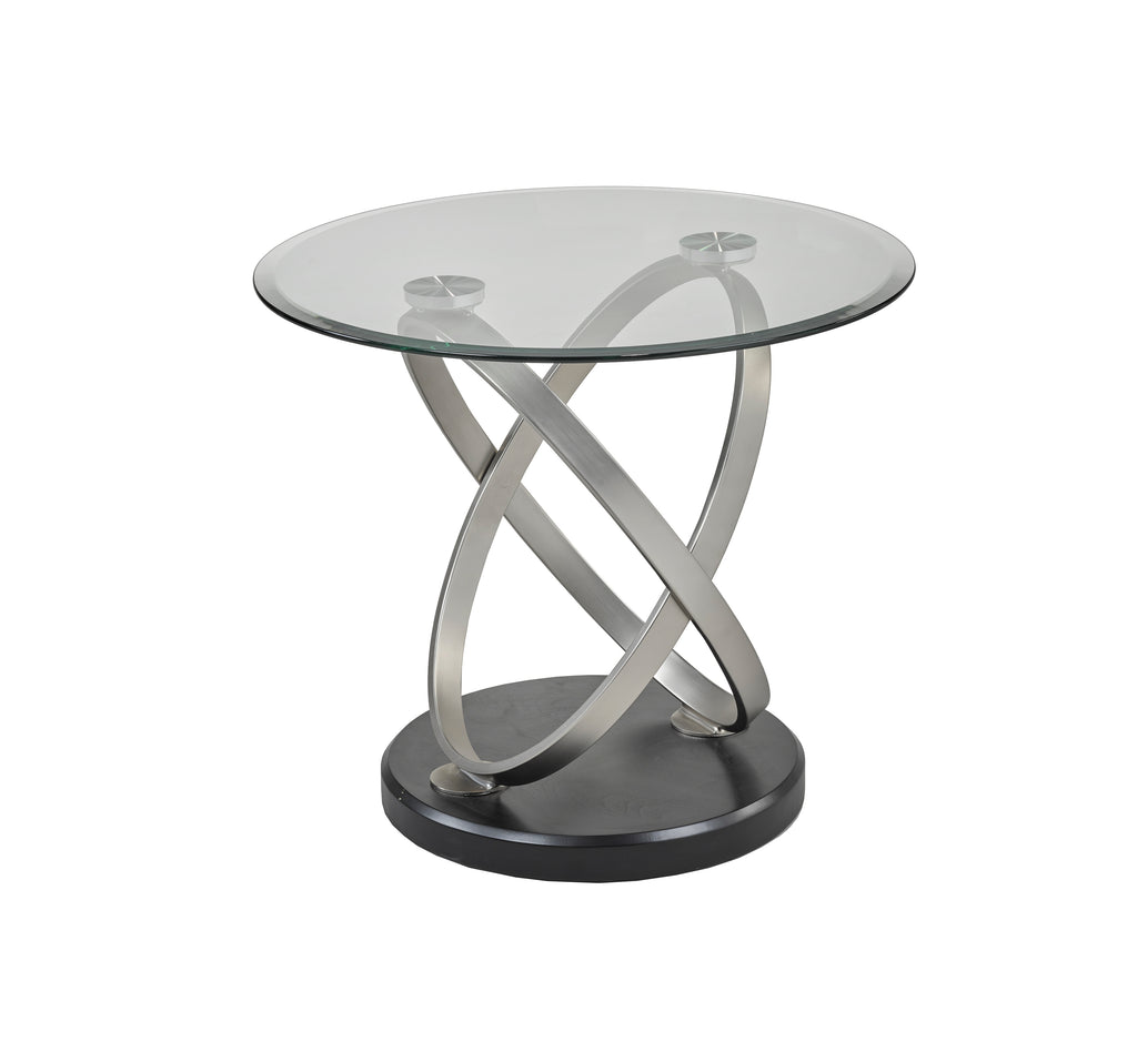 END TABLE - SILVER/BLACK