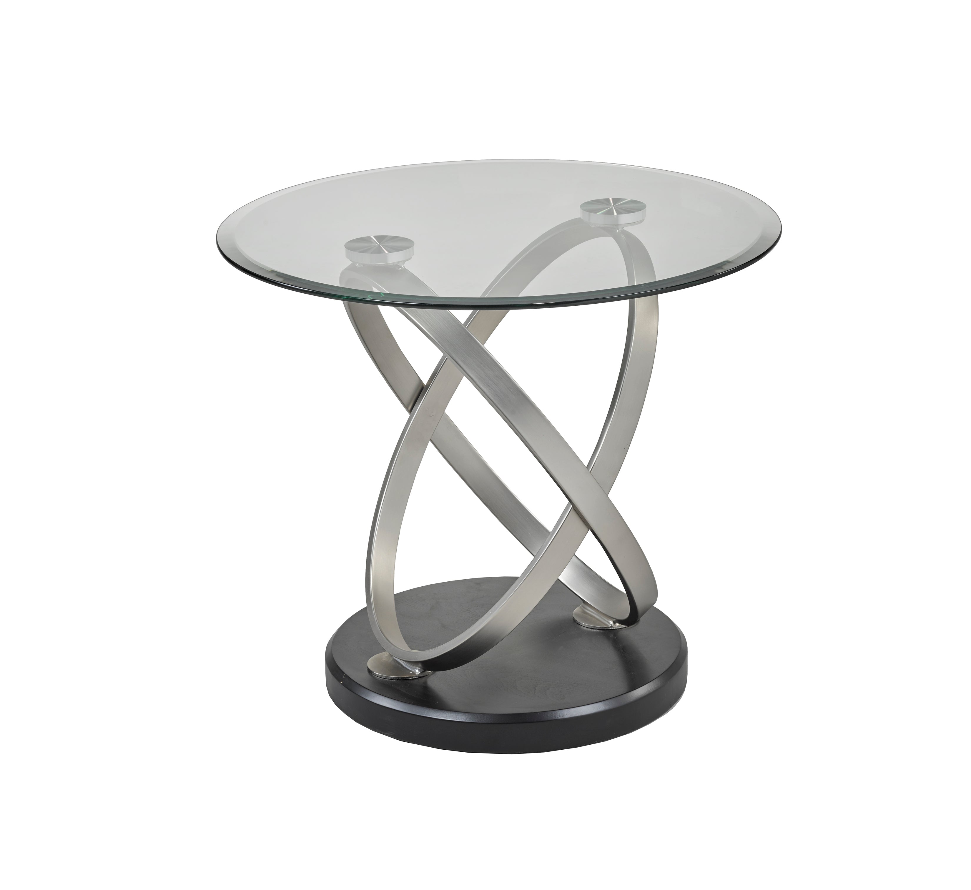 END TABLE - SILVER/BLACK