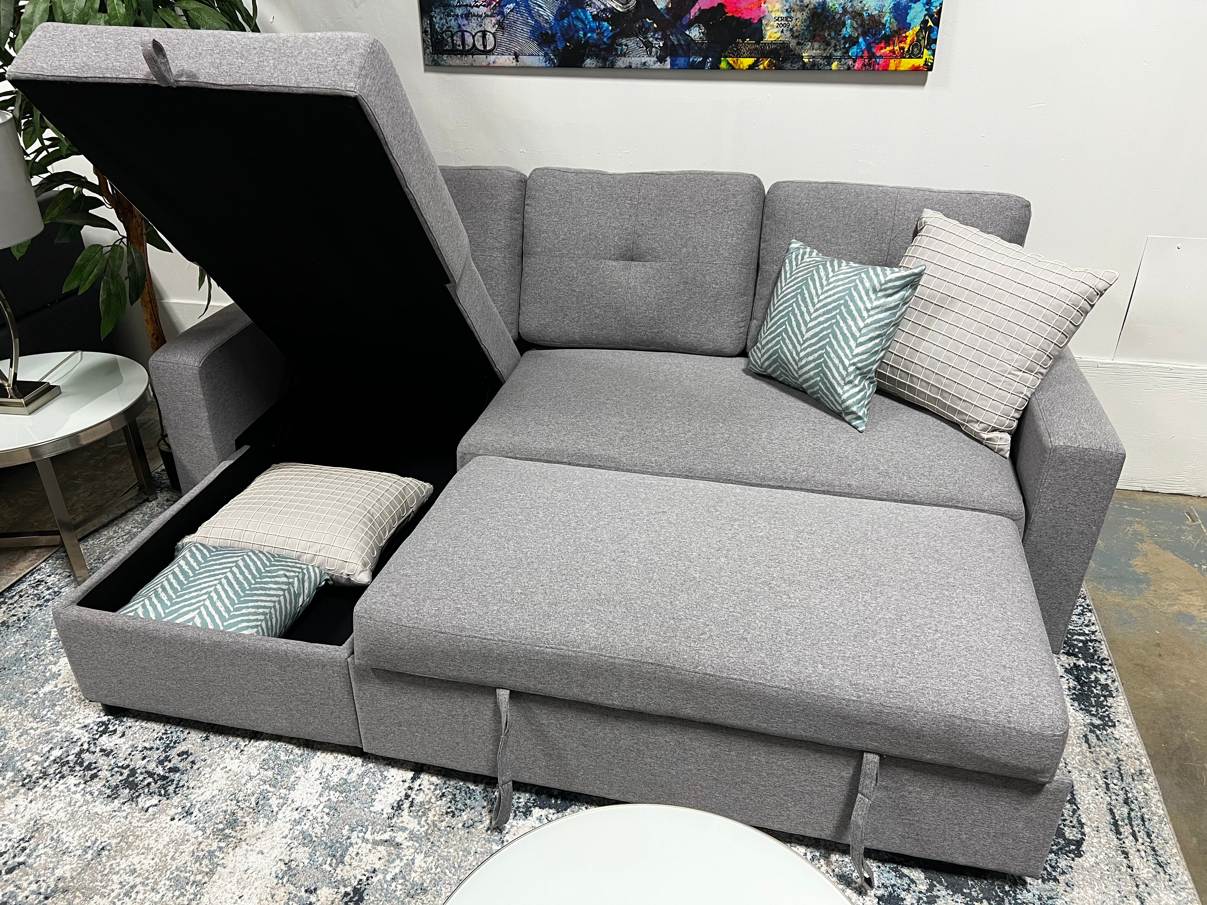 Media Revisable Sleeper w/ Storage