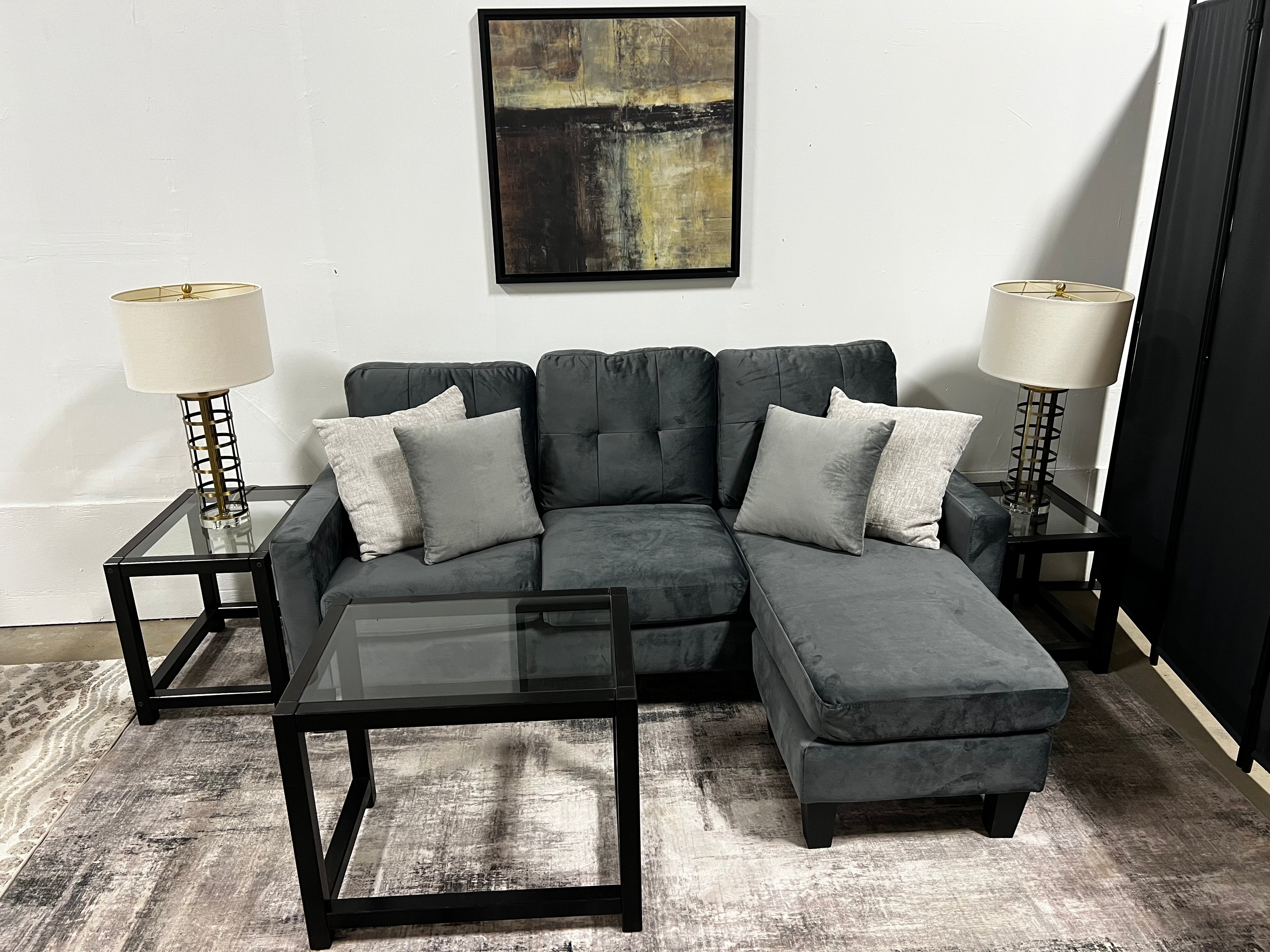 Small Space Hero – Reversible Chaise Sectional That Converts to Sofa