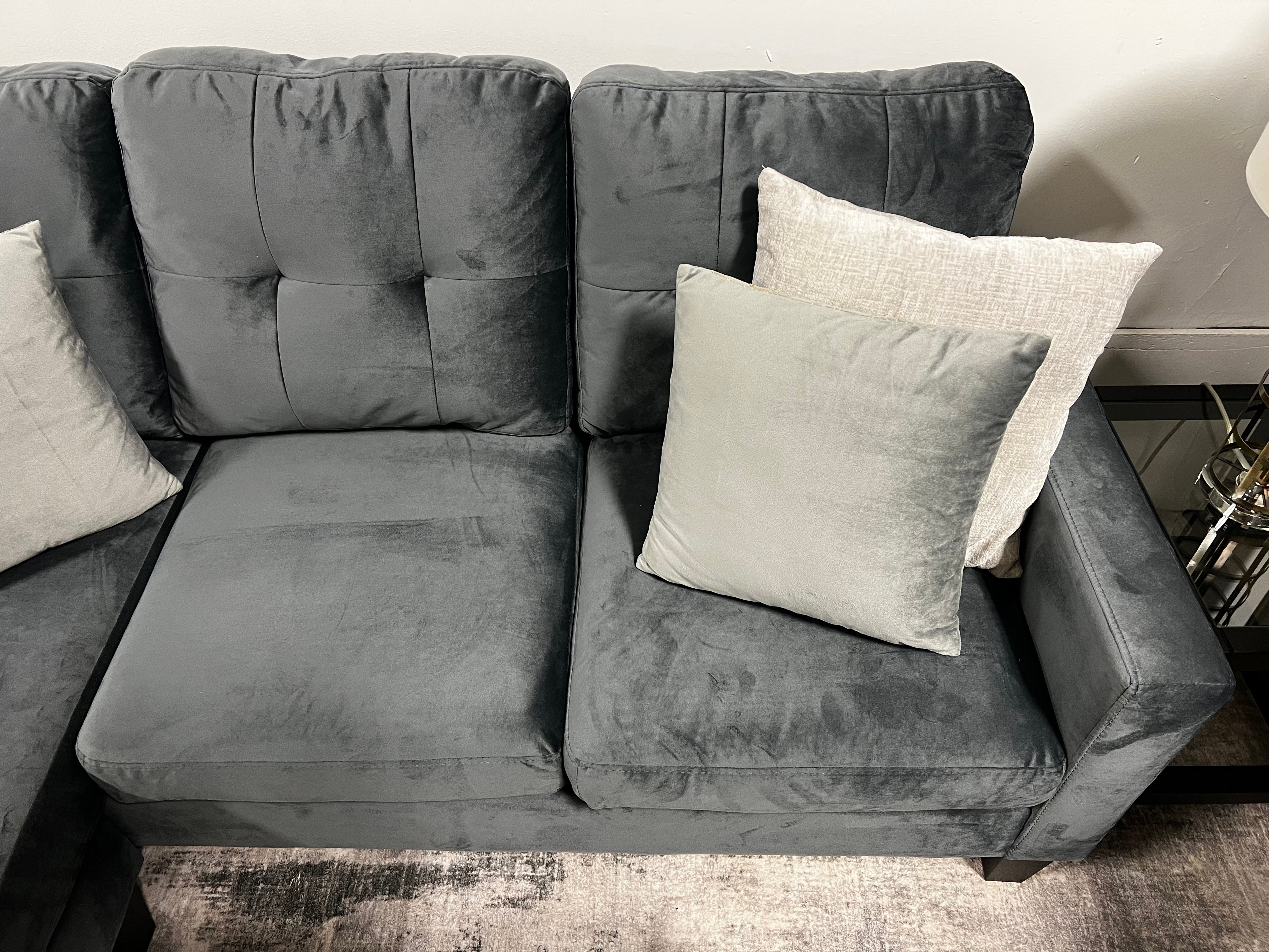 Small Space Hero – Reversible Chaise Sectional That Converts to Sofa