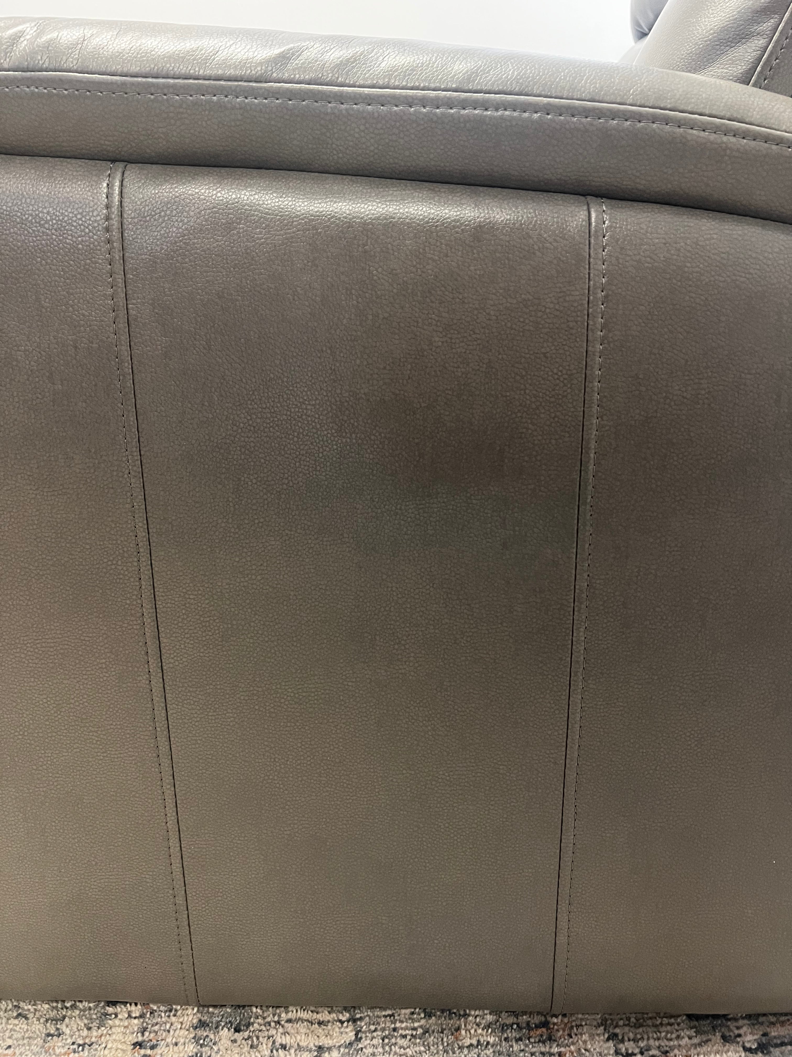 Power Lift Recliner – Supportive Leather-Look Chair with Remote & Side Pocket