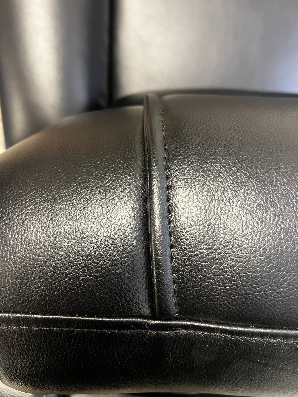 Air Leather 3- Power Recliner Chair With Headrest, Footrest & Lumbar