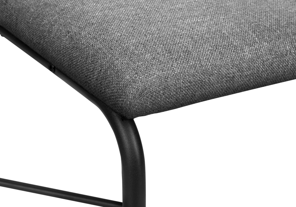 DINING SET - 5PCS SET / WHITE MARBLE TOP / BLACK METAL