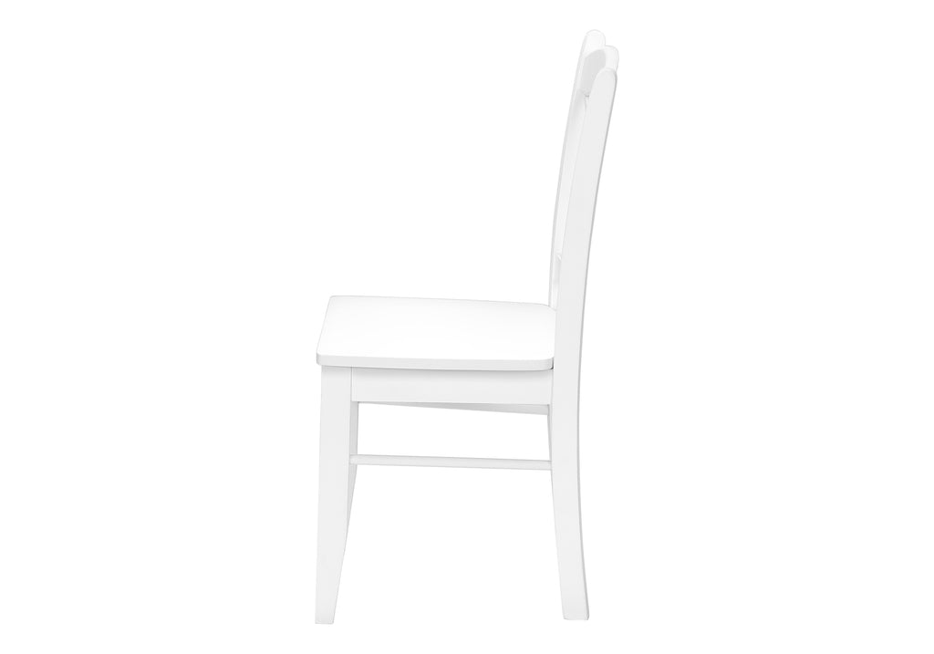 DINING CHAIR - 2PCS / 36""H WHITE