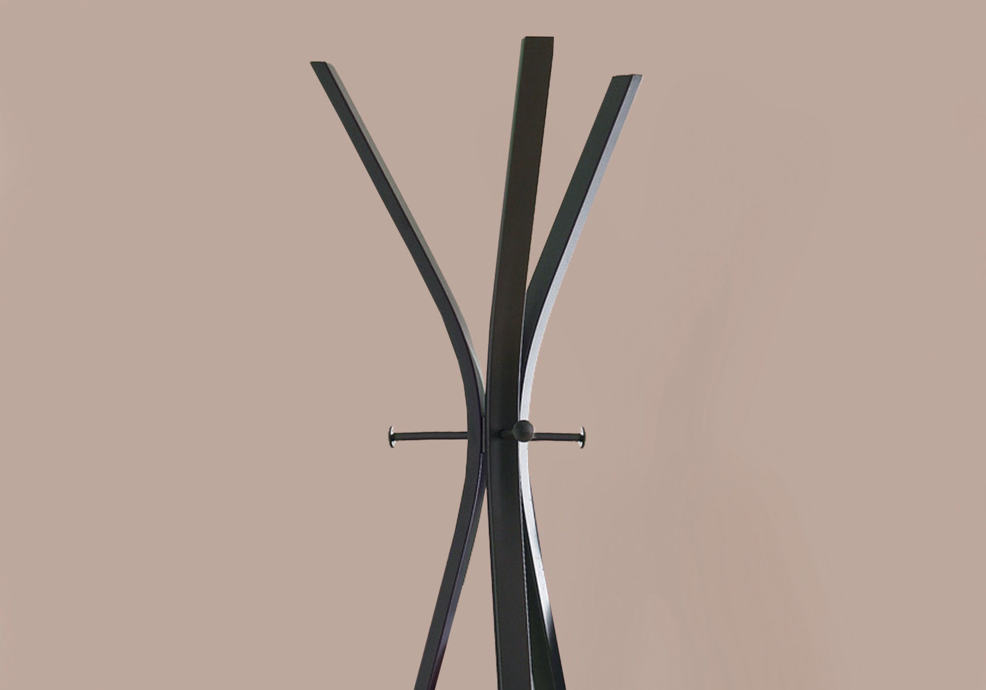 COAT RACK - 72""H / ESPRESSO METAL CONTEMPORARY STYLE