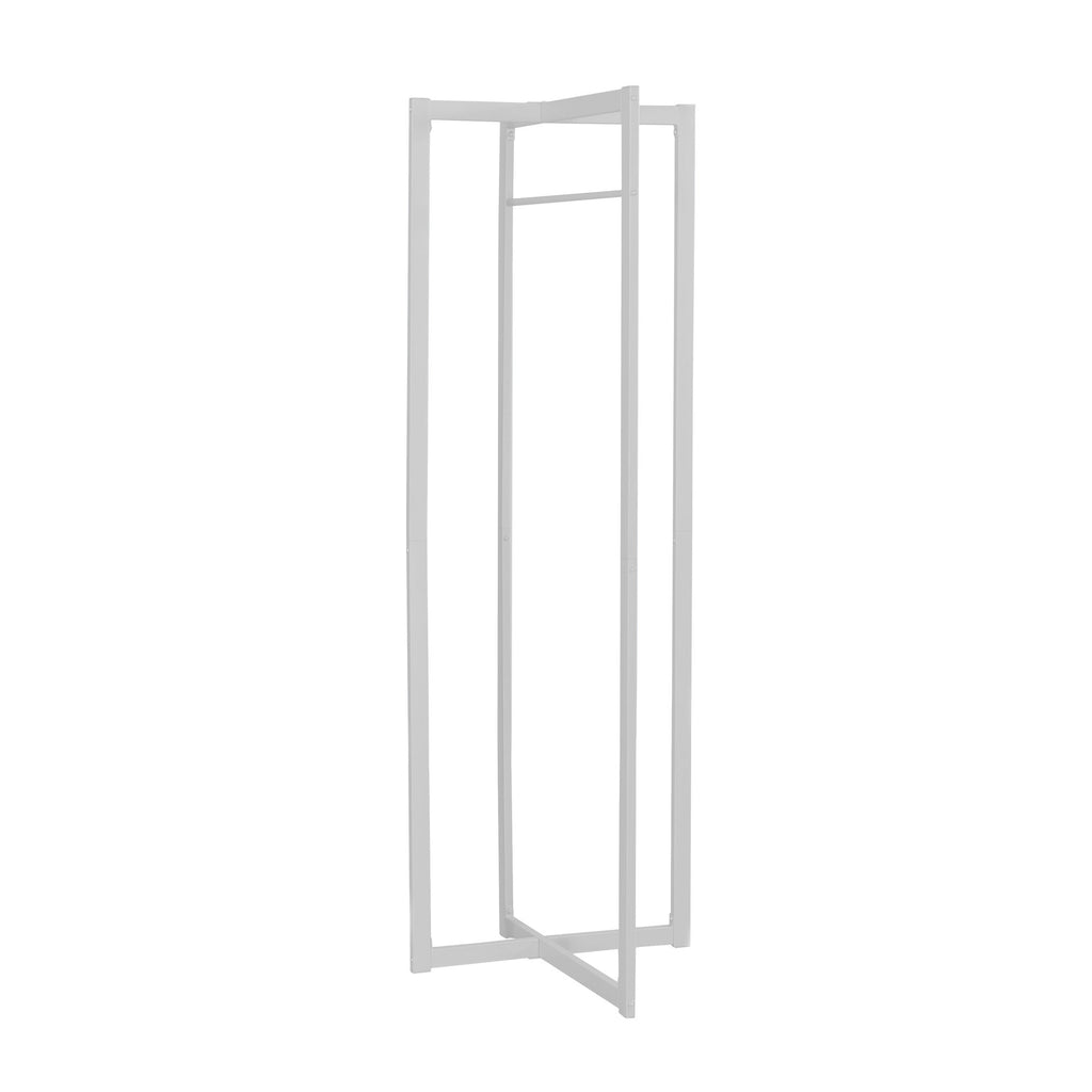 COAT RACK - 72""H / WHITE METAL