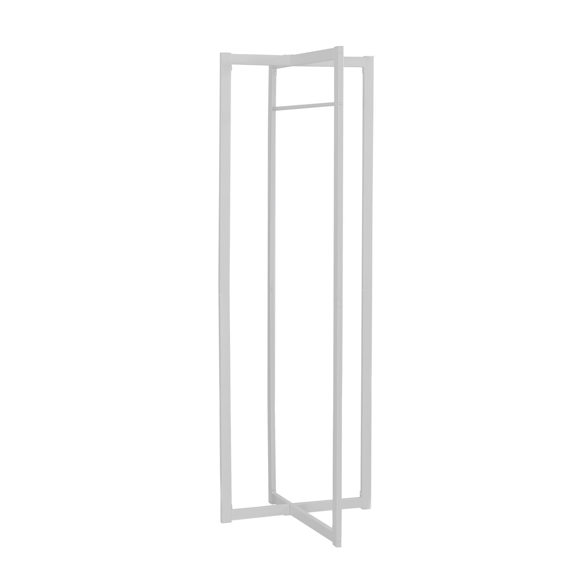 COAT RACK - 72""H / WHITE METAL