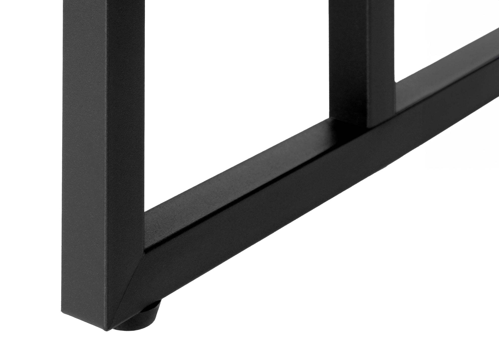 ACCENT TABLE - 24""H / BLACK / BLACK METAL