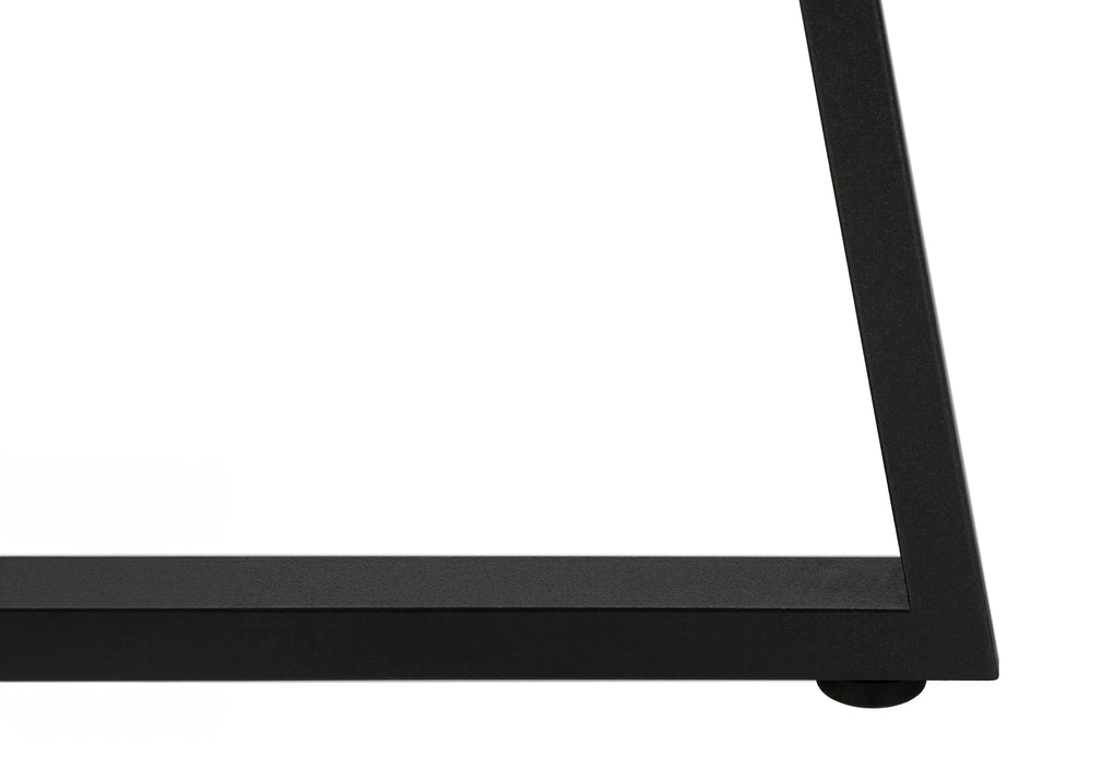 ACCENT TABLE - 22""H / GREY / BLACK METAL