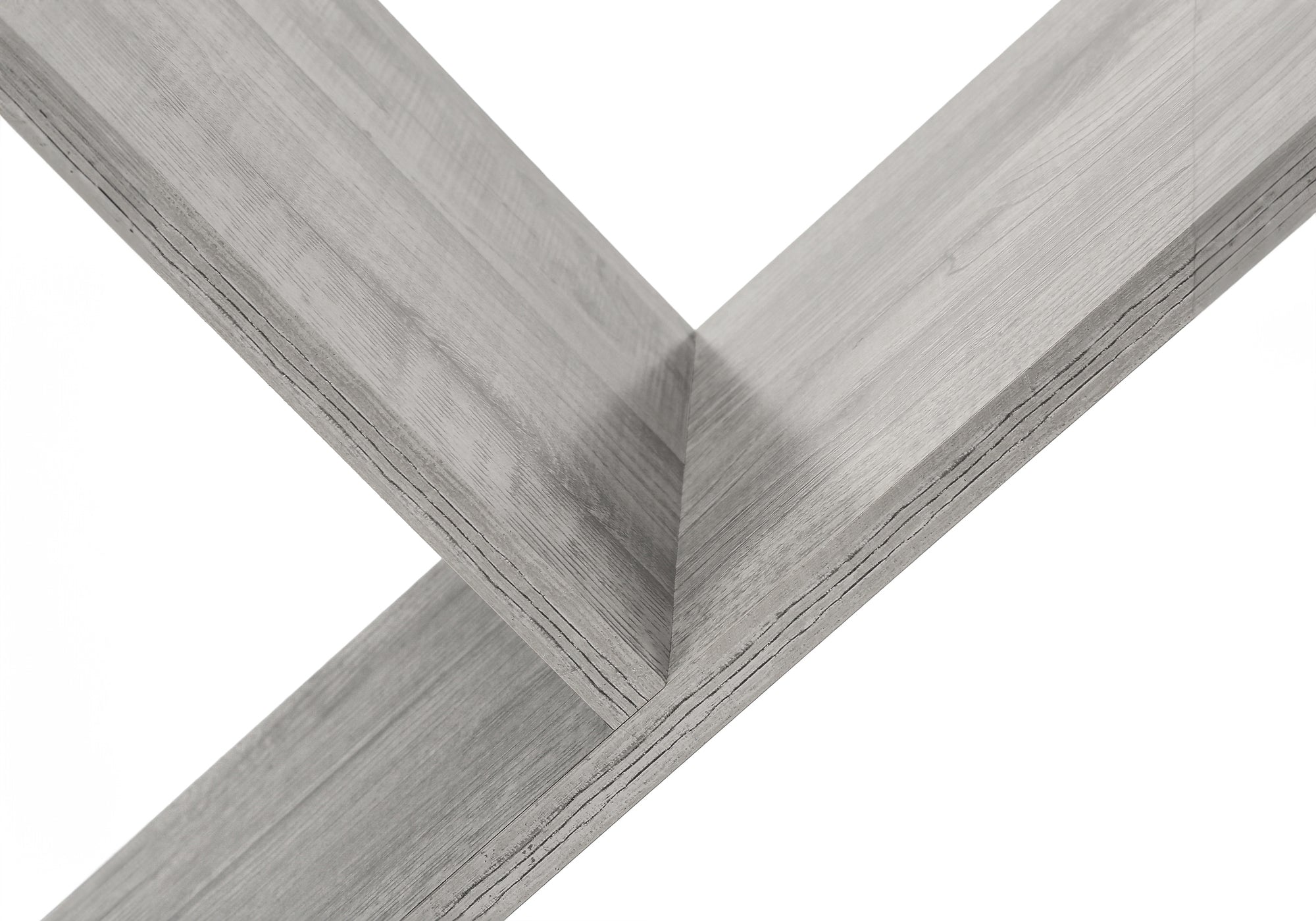 BOOKCASE - 60""H / GREY / BLACK METAL