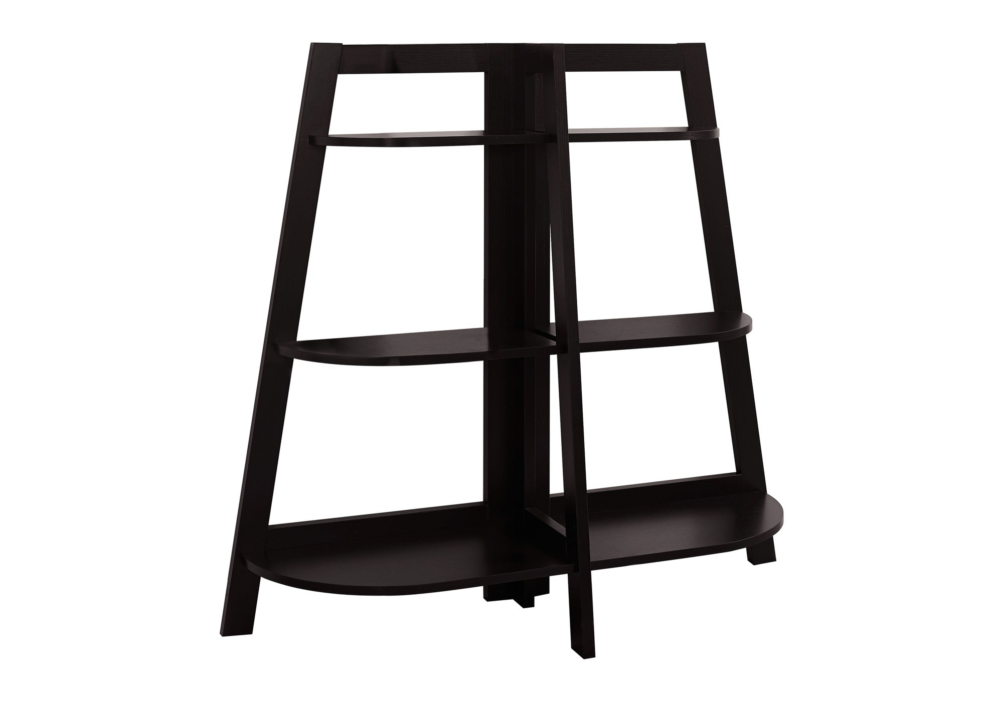 BOOKCASE - 48""H / ESPRESSO ACCENT ETAGERE