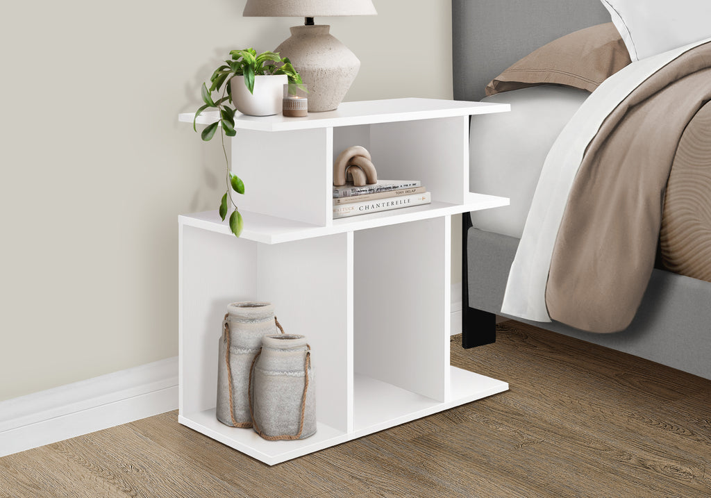 ACCENT TABLE - 24""H / WHITE