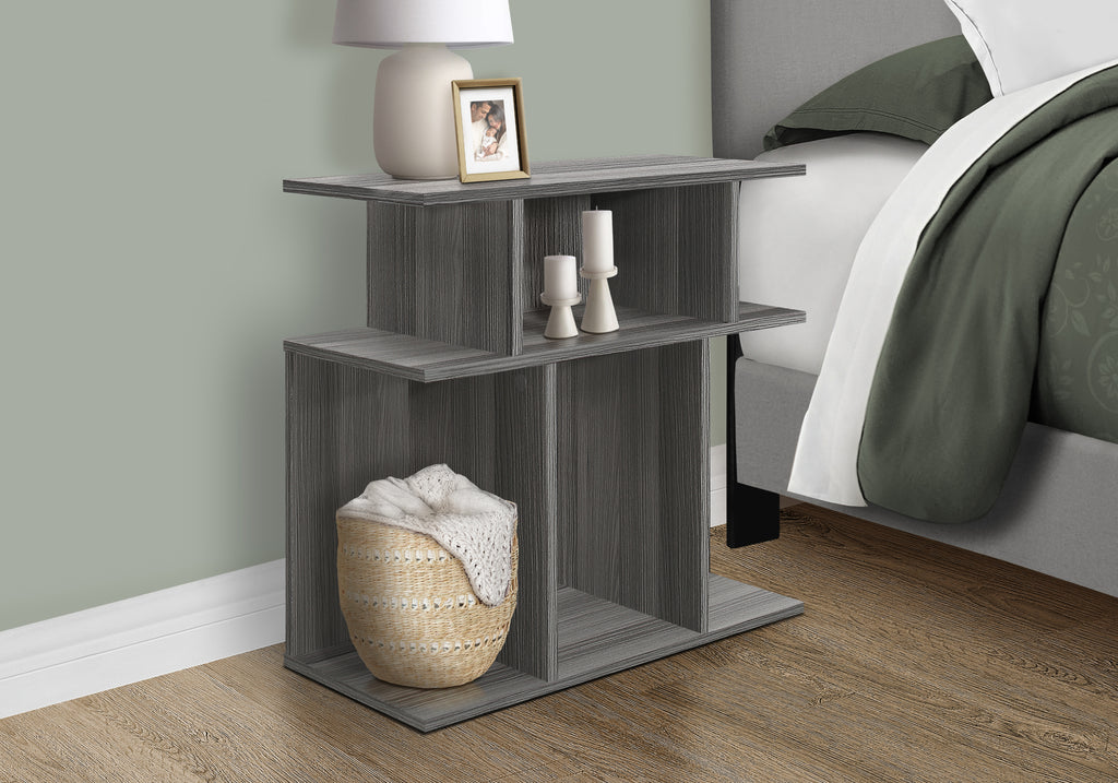 ACCENT TABLE - 24""H / GREY