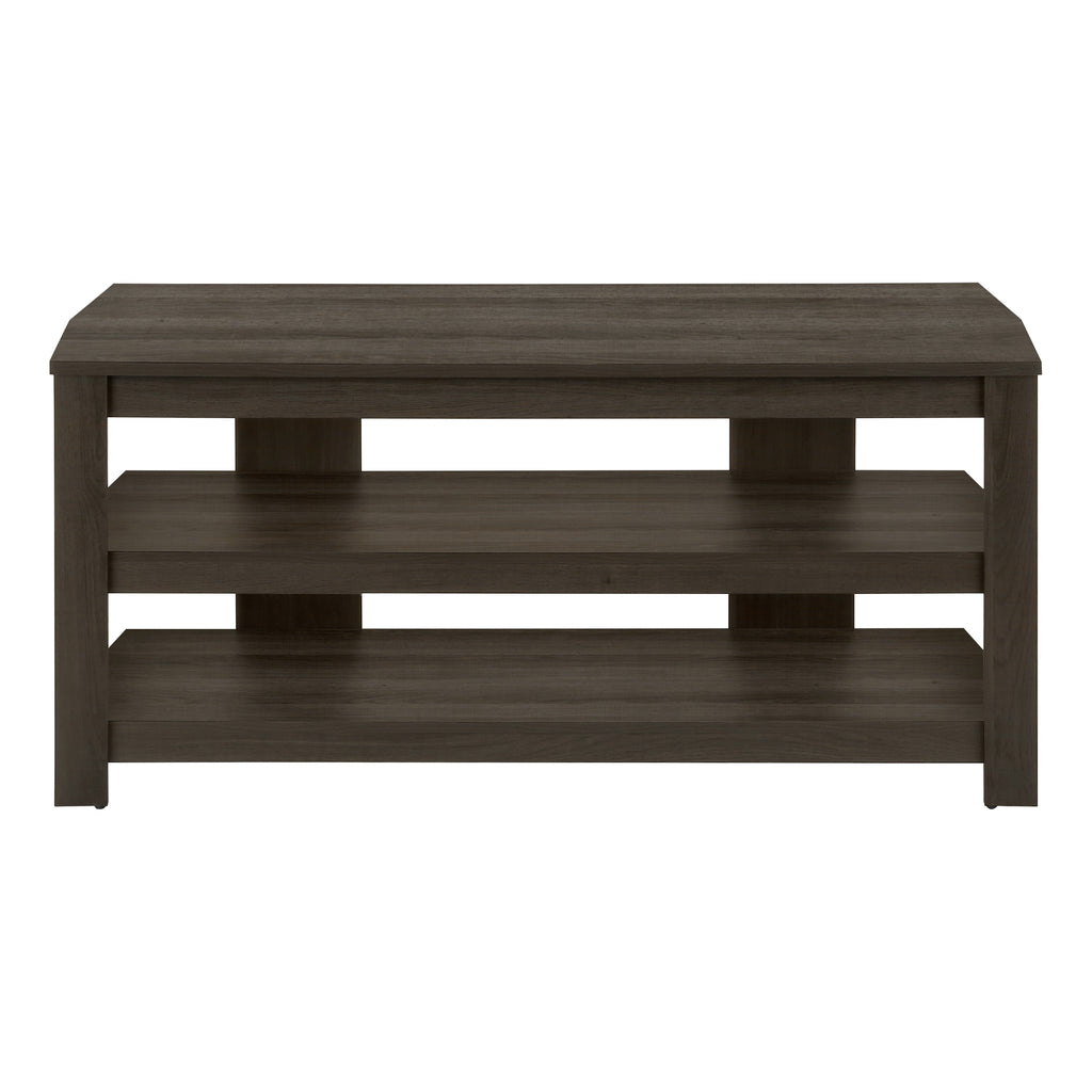 TV STAND - 42""L / BROWN OAK CORNER