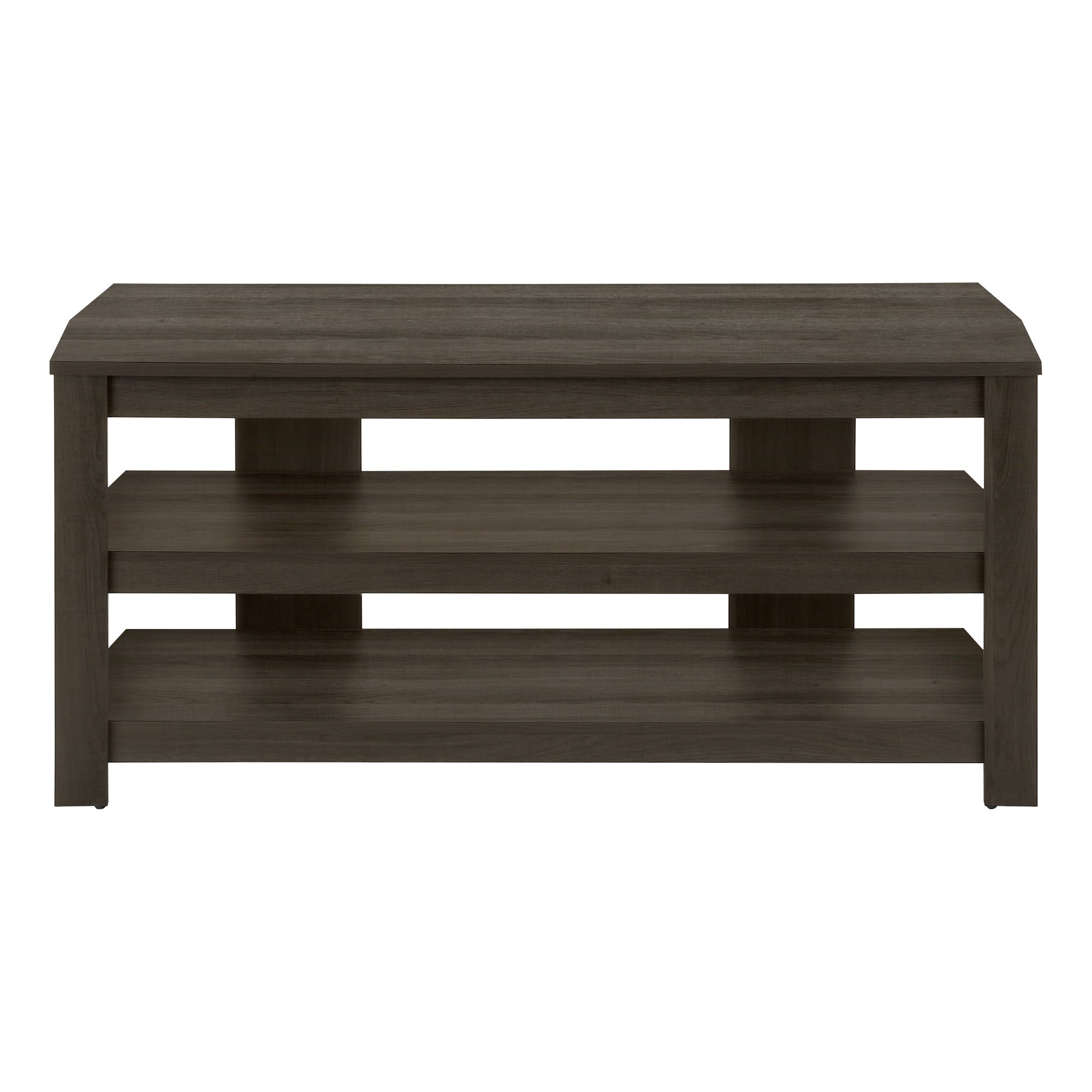 TV STAND - 42""L / BROWN OAK CORNER
