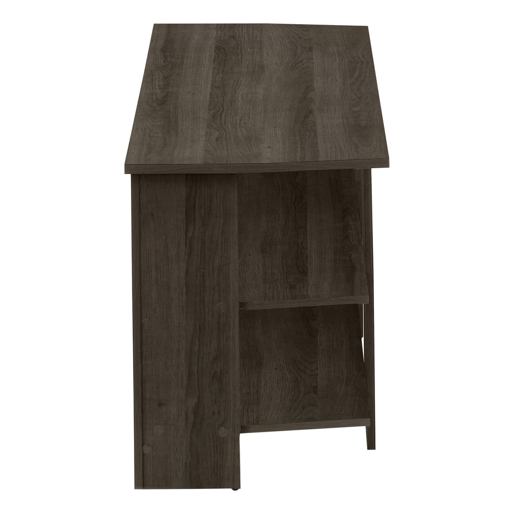 TV STAND - 42""L / BROWN OAK CORNER