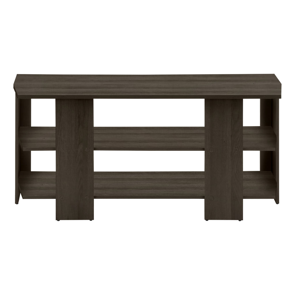 TV STAND - 42""L / BROWN OAK CORNER