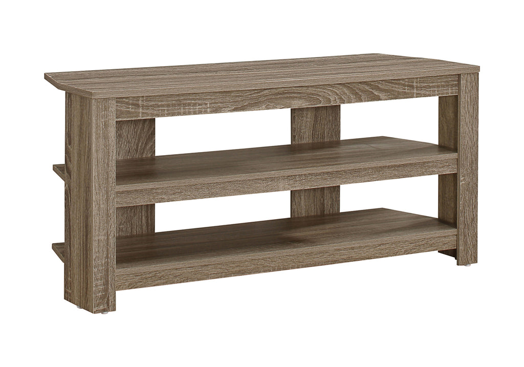 TV STAND - 42""L / DARK TAUPE CORNER