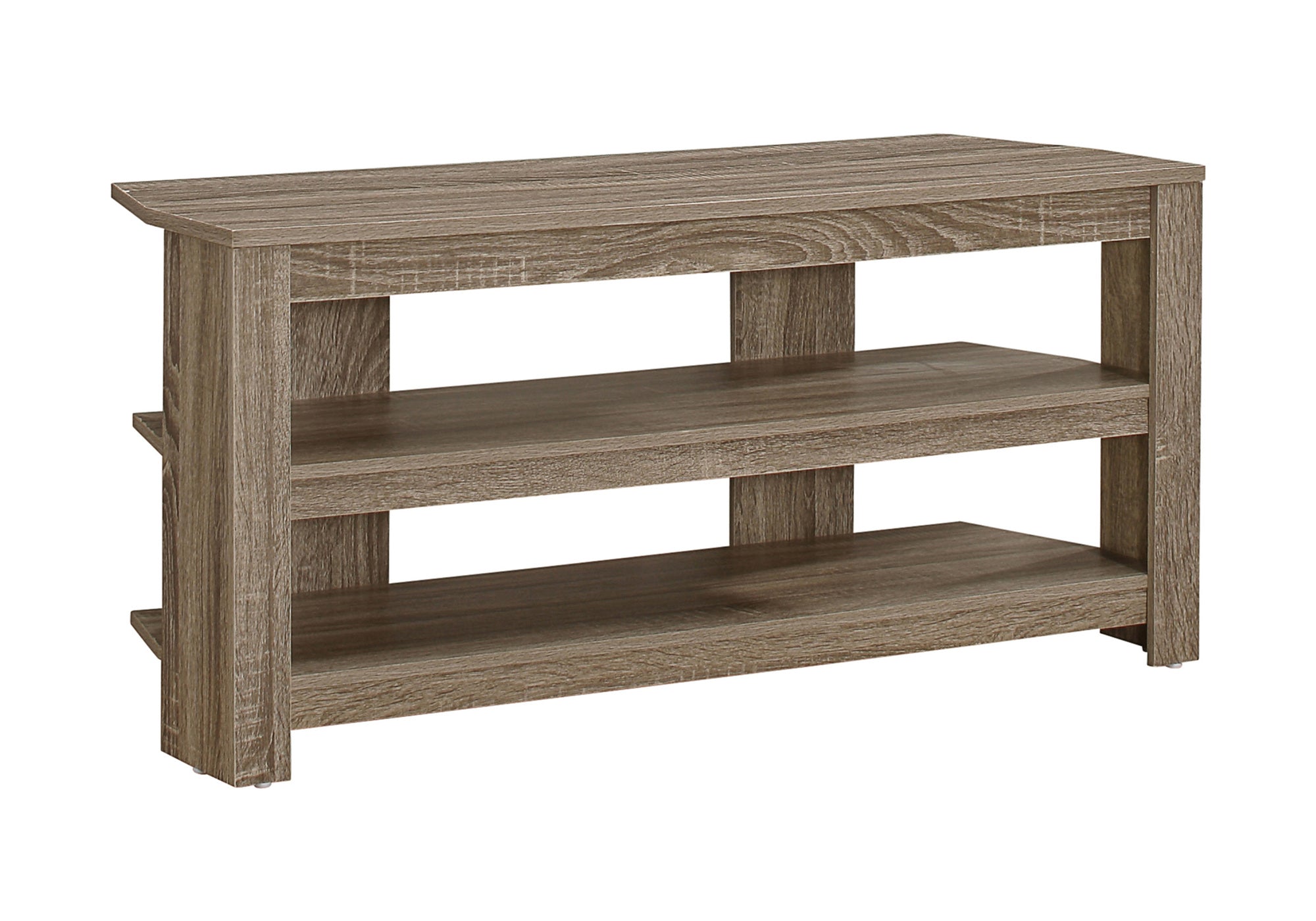 TV STAND - 42""L / DARK TAUPE CORNER